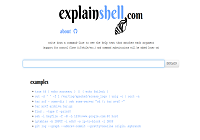 explainshell